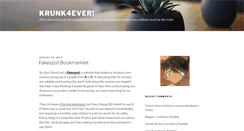 Desktop Screenshot of krunk4ever.com