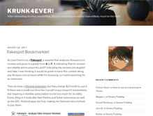 Tablet Screenshot of krunk4ever.com